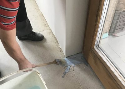 Parketta aljzatkiegyenlítés - kötőhíd