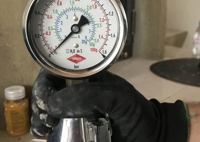 Parketta aljzat - nedvesség tesztelése