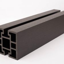 WPC Kerítésoszlop - 120x120 x 2000 mm - Antracit (M)