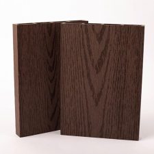 WPC Simple kerítésléc - famintás barna (M)