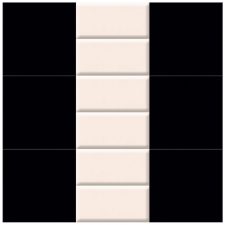 Creawall Mix 206 dekorpanel mintázat 900x900, 15mm