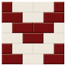 Creawall Mix 208 dekorpanel mintázat 900x900, 15mm