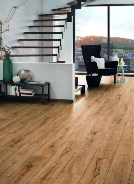 Gondola Oak fózolt laminált padló 8mm - Image 3