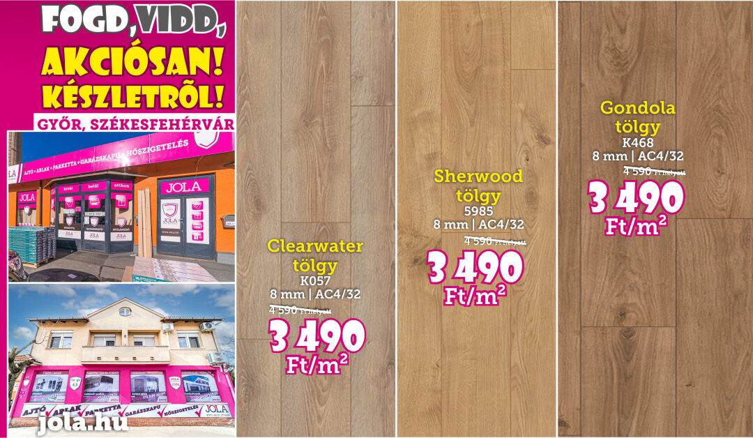 Győr, Székesfehérvár akciók