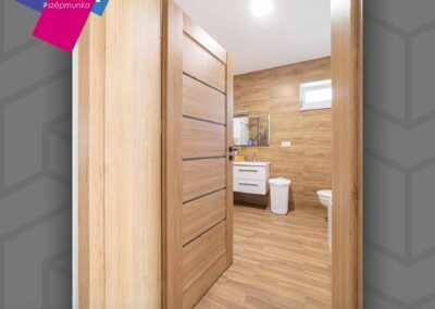 CPL Plus beltéri ajtó és laminált padló Sitkén