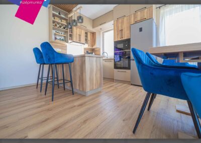 Kaindl vízálló SPC és Krono laminált padló Sitkén, JOLA Sárvár kivitelezés