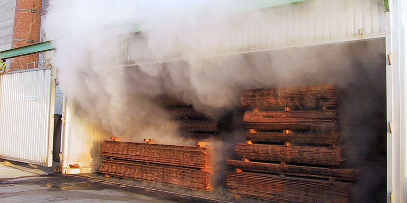 Fa gőzölés Fa gőzölés