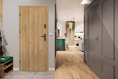 MDF bejárati ajtók